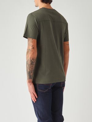 3. Herren-T-Shirt Leonide aus Baumwolle Militär
