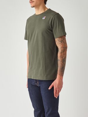 2. Herren-T-Shirt Leonide aus Baumwolle Militär