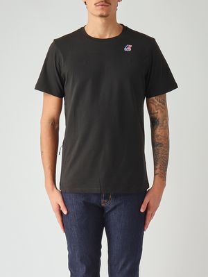 1. Men's Leonide cotton T-shirt Black
