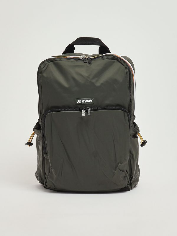 1. Gizy men's backpack in waterproof ripstop fabric Military K-Way k4112xw
