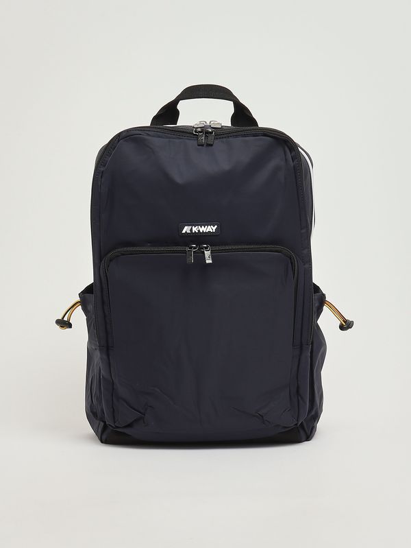 1. Gizy men's backpack in waterproof ripstop fabric Navy K-Way k4112xw