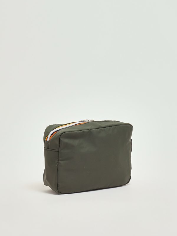 2. Pochette homme Demu en tissu ripstop imperméable Militaire K-Way k4127tw