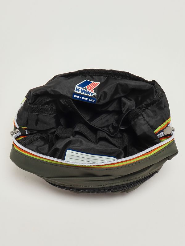 3. Pochette homme Demu en tissu ripstop imperméable Militaire K-Way k4127tw