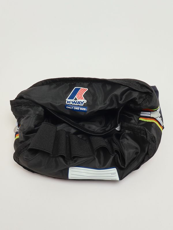 4. Pochette uomo Demu in tessuto ripstop impermeabile Navy K-Way k4127tw