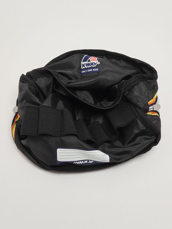 4. Bolso de mano para hombre Demu en tejido ripstop impermeable Negro K-Way k4127tw