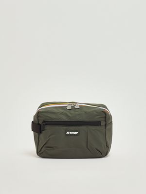 1. Pochette homme Demu en tissu ripstop imperméable Militaire