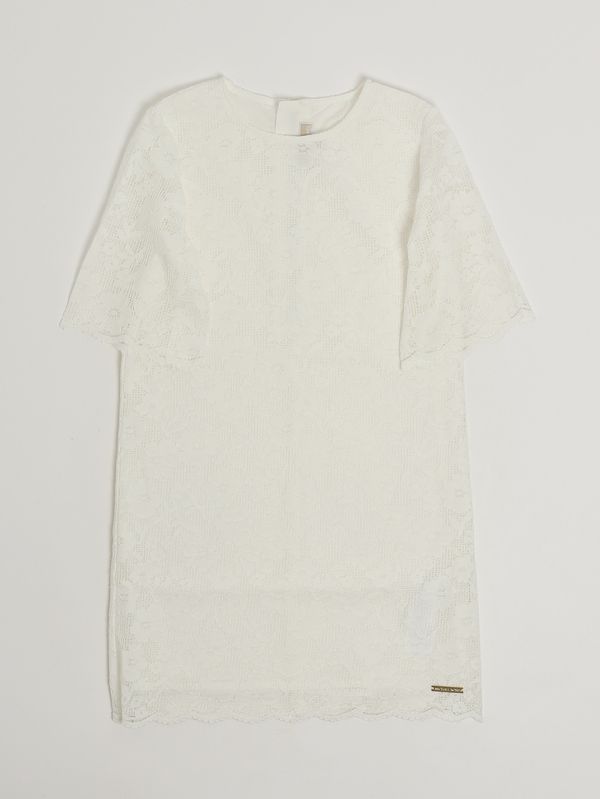 Robe en coton mélangé pour femme Blanc Michael Kors