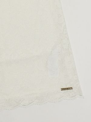 3. Abito donna in misto cotone Bianco