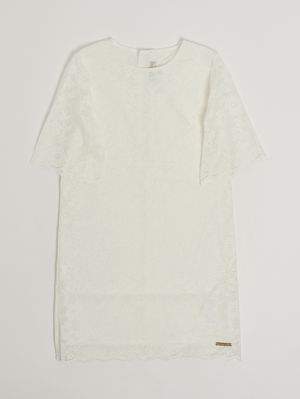 1. Abito donna in misto cotone Bianco