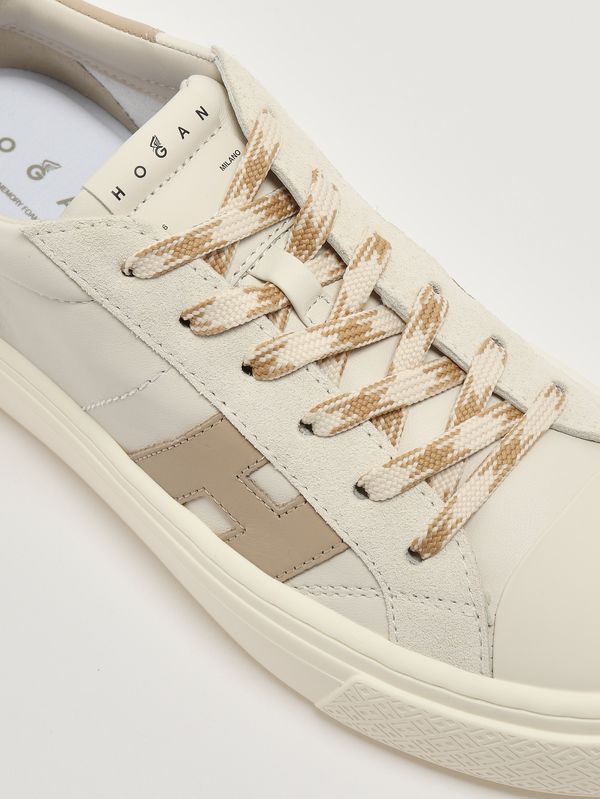 5. Zapatillas de mujer Crosswind de piel Mantequilla Hogan hxw7050gb00v1n