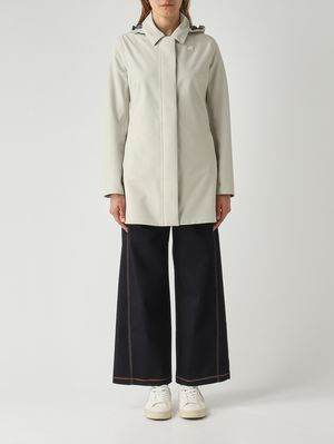 1. Damenjacke aus Nylon Beige