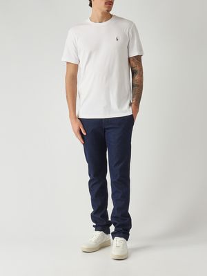 2. Camiseta de hombre, corte entallado, de algodón Pima. Blanco
