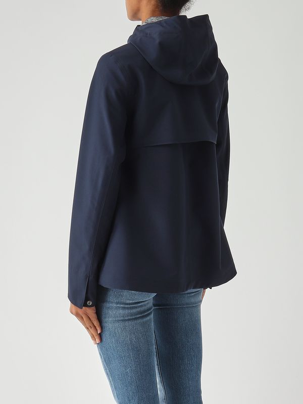 4. Women's Madalina bonded nylon jacket Blue K-Way k3137gw