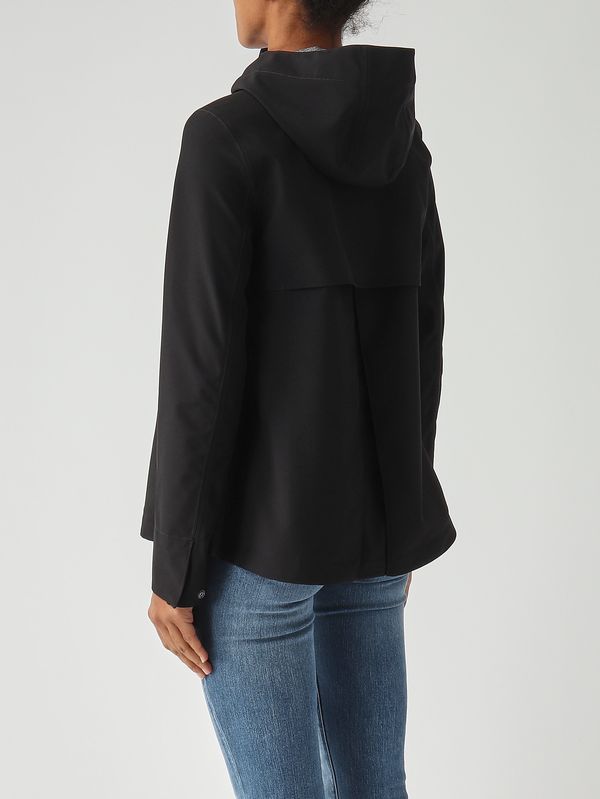 7. Giacca donna Madalina Bonded in nylon Nero K-Way k3137gw