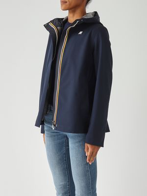 3. Women's Madalina bonded nylon jacket Blue