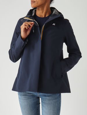 5. Women's Madalina bonded nylon jacket Blue