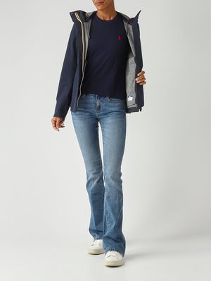2. Women's Madalina bonded nylon jacket Blue