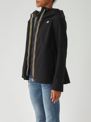 5. Giacca donna Madalina Bonded in nylon Nero