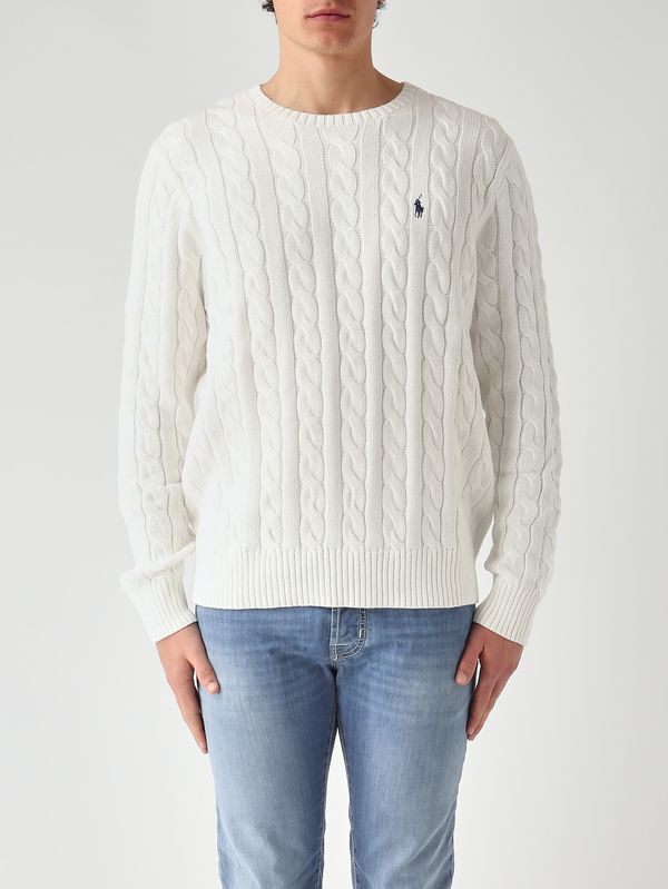 Men's cotton sweater White Polo Ralph Lauren