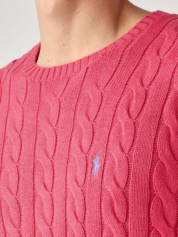 4. Pull homme en coton Rose Vif Polo Ralph Lauren 710775885