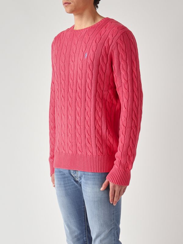 2. Pull homme en coton Rose Vif Polo Ralph Lauren 710775885