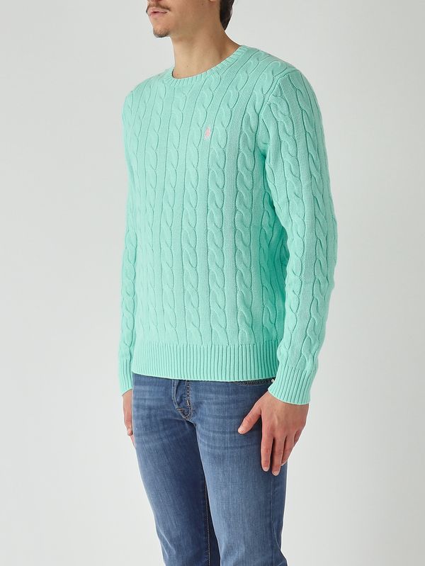 3. Pull homme en coton Turquoise Polo Ralph Lauren 710775885