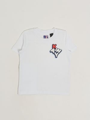 1. Camiseta de algodón para niño Leonide Blanco