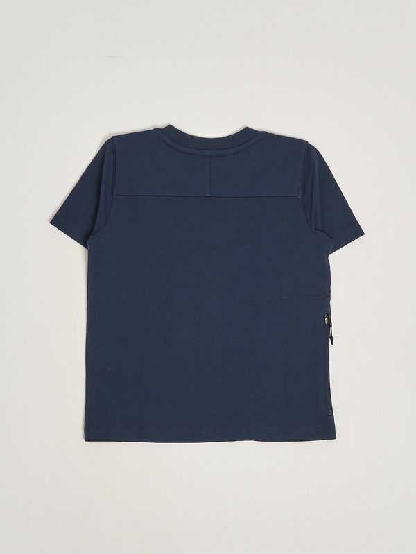 2. Camiseta de algodón para niño Leonide Azul K-Way k7133yw