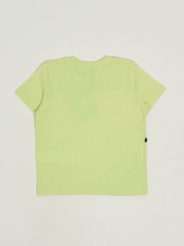 2. T-shirt bambino Leonide in cotone Lime K-Way k7133yw