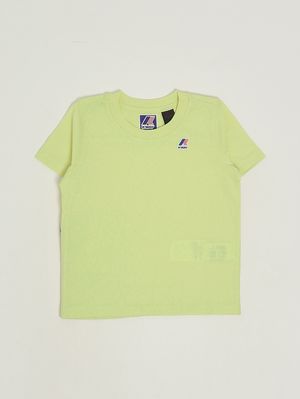 1. T-shirt bambino Leonide in cotone Lime