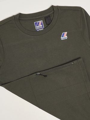 3. T-shirt bambino Leonide in cotone Militare