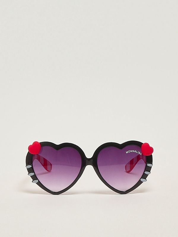 Girls' metal sunglasses Black-Purple Monnalisa