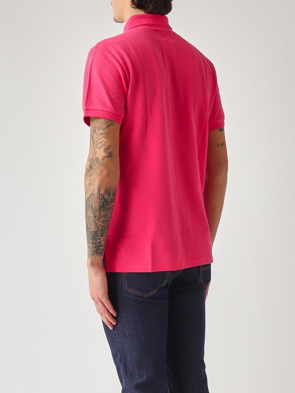 4. Polo de hombre slim fit en piqué de algodón Rosa Oscuro Polo Ralph Lauren 710795080