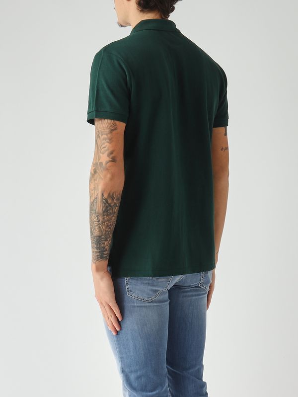 4. Herren-Slim-Fit-Poloshirt aus Baumwollpiqué Englisches Grün Polo Ralph Lauren 710795080
