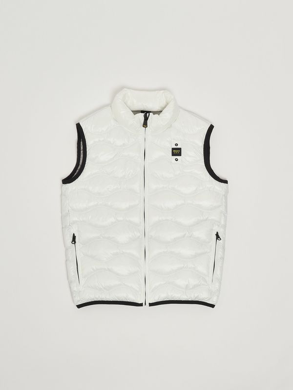 Gilet garçon Danny en nylon Blanc Blauer