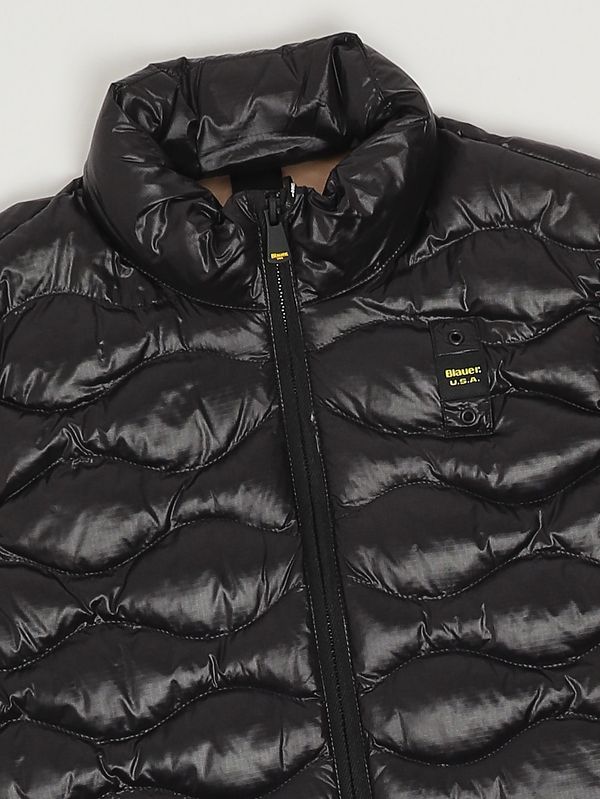 3. Jungenweste Danny aus Nylon Schwarz Blauer 26sblkx02365005958