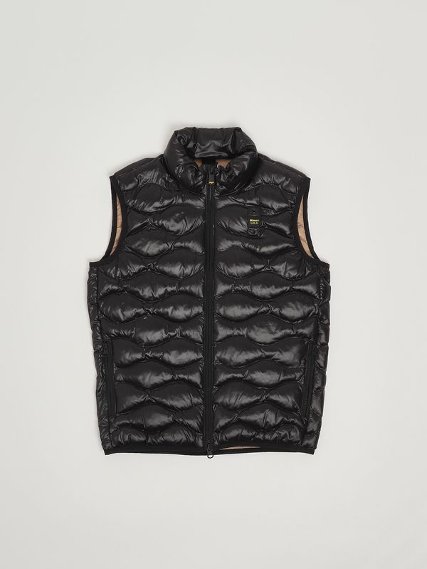 1. Jungenweste Danny aus Nylon Schwarz Blauer 26sblkx02365005958