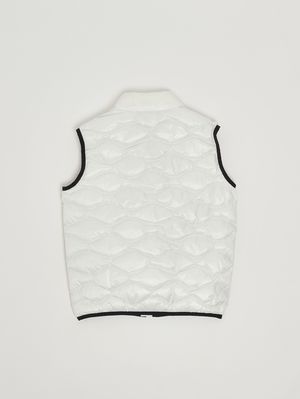 2. Chaleco para niño Danny de nailon Blanco