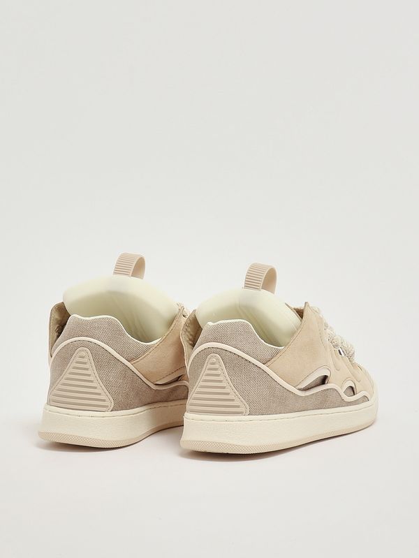 3. Sneakers bambina in pelle Beige Lanvin n30329