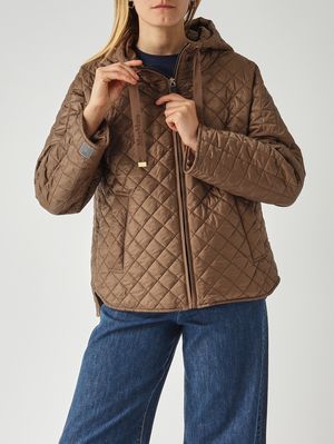 5. Damenjacke Giorno aus Nylon Tabak