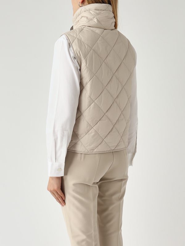 4. Gilet donna Tregic in nylon Latte Max Mara the Cube 2619291014600