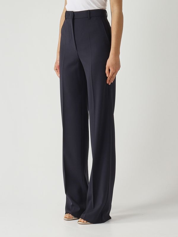 3. Quasar Damenhose aus reiner Schurwolle Marineblau Max Mara Studio 2616131041600