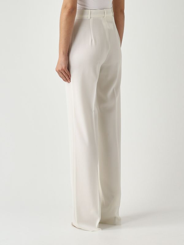 4. Quasar Damenhose aus reiner Schurwolle Milch Max Mara Studio 2616131041600