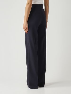 4. Quasar Damenhose aus reiner Schurwolle Marineblau