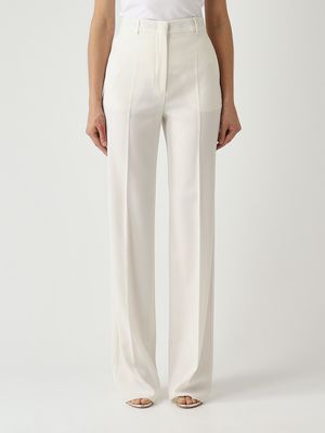 1. Quasar Damenhose aus reiner Schurwolle Milch