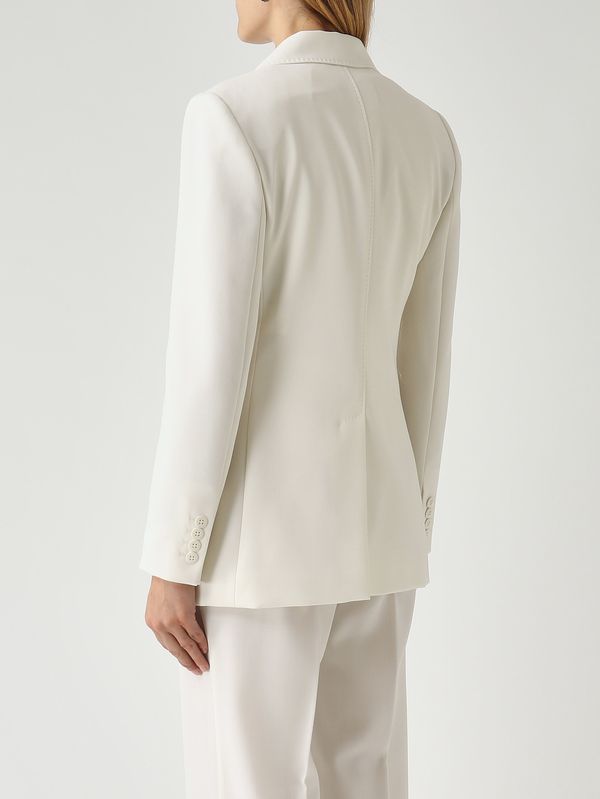 4. Damenblazer Grembo aus Schurwolle Milch Max Mara Studio 2616041061600