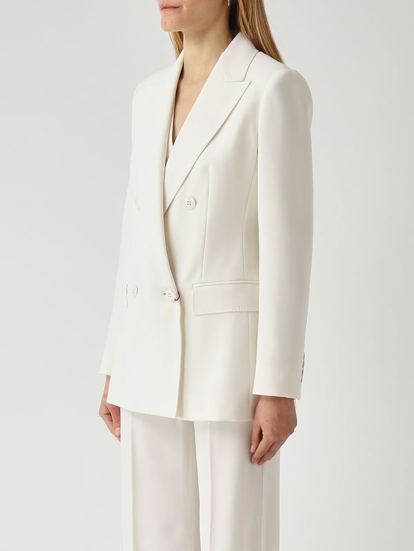 3. Damenblazer Grembo aus Schurwolle Milch Max Mara Studio 2616041061600