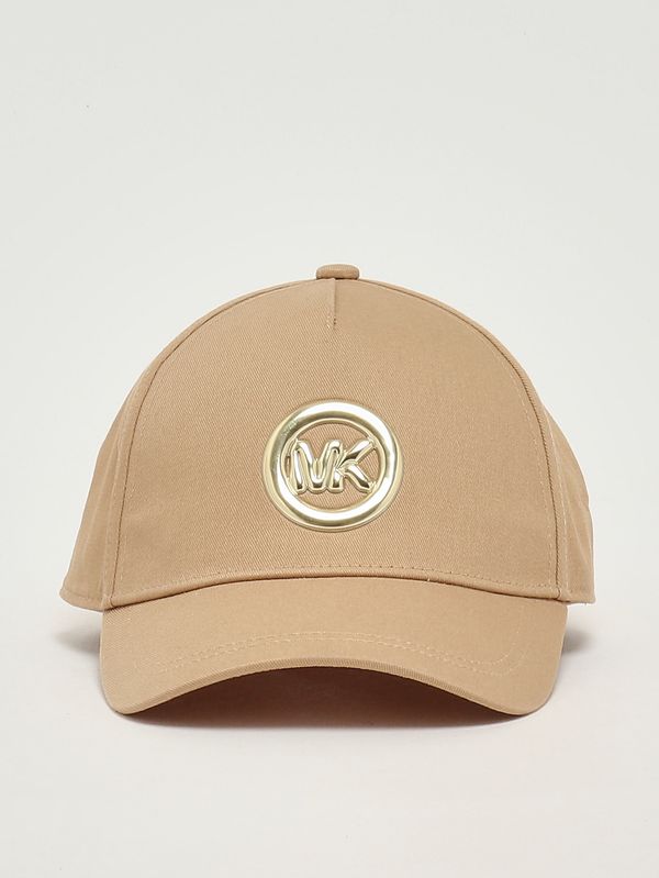 Cotton hat for girls Beige Michael Kors
