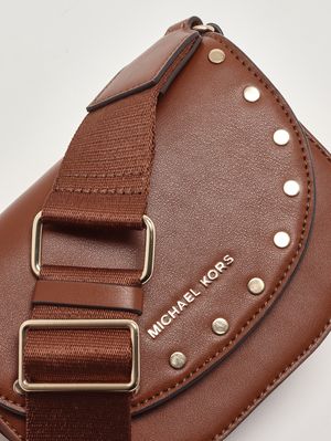 5. Faux leather bag for children Brown