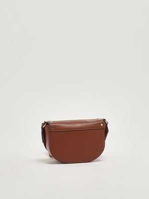 2. Faux leather bag for children Brown